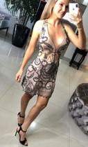 Vestido Curto Bordado Vestido Curto Bordado