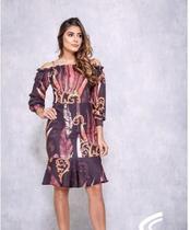 Vestido curto Camila Carrilho