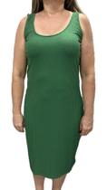 Vestido Curto Canelado Básico Lunender 00460 Vestido Curto Canelado Básico Lunender 00460