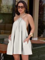 Vestido Curto Casual e Sofisticado Empório Pit Bull 91131