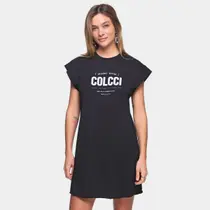 Vestido Curto Colcci Muscle Estampado