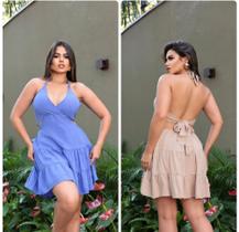 Vestido curto com bojo feminino