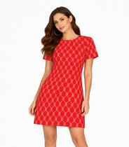 Vestido Curto Com Pence Infinita Cor Vermelho Vestido Curto Com Pence Infinita Cor Vermelho