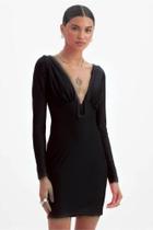 Vestido Curto Decote Quadrado Lança Perfume