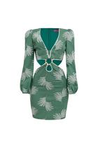 Vestido Curto Detalhes Mirabel - Verde Vestido Curto Detalhes Mirabel - Verde