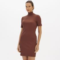 Vestido Curto Easy Lança Perfume Caneld In26 Marrom Feminino