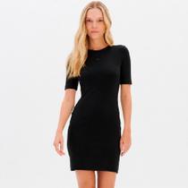 Vestido Curto Easy Lança Perfume Knelado In26 Preto Feminino Vestido Curto Easy Lança Perfume Knelado In26 Preto Feminino