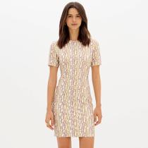 Vestido Curto Easy Lança Perfume Manga Ou26 Branco Feminino Vestido Curto Easy Lança Perfume Manga Ou26 Branco Feminino
