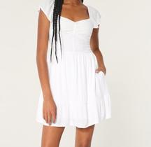 Vestido Curto Em Viscose Hoo Skort Com Forro Short