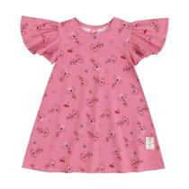 Vestido Curto Estampado Infantil Menina Lilica Ripilica - 3 Vestido Curto Estampado Infantil Menina Lilica Ripilica - 3