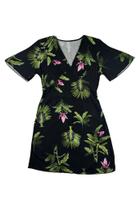 Vestido Curto Evase Malwee - Elegância e Conforto em Viscose