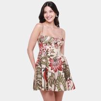 Vestido Curto Farm Floral Ligia Vestido Curto Farm Floral Ligia