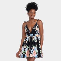 Vestido Curto Farm Lenço Floral Sofia Feminino