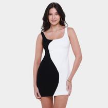 Vestido Curto Farm Patch Ondas