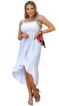 Vestido Curto Feminino Cauda Sereia Com Bojo Alça Elastex Vestido Curto Feminino Cauda Sereia Com Bojo Alça Elastex