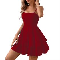 Vestido curto feminino Vimagcal sem encosto, gravata borboleta, verão de 2023