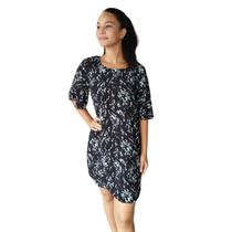 Vestido Curto Fluido Estampado Lez A Lez Vestido Curto Fluido Estampado Lez A Lez