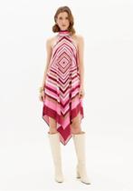 Vestido Curto Frente Única Estampado Lança Perfume 502VE011675 Tamanho M