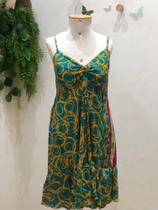 Vestido Curto Indiano Palak