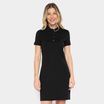 Vestido Curto Lacoste Polo Piquet Stretch Vestido Curto Lacoste Polo Piquet Stretch