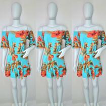 Vestido Curto Moda Femenina
