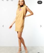 Vestido Curto Moletom Feminino Fórum