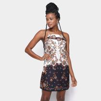 Vestido Curto Oh Boy Estampado Vestido Curto Oh Boy Estampado