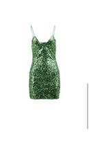Vestido curto paetê
