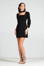 Vestido Curto Passion - Preto Vestido Curto Passion - Preto