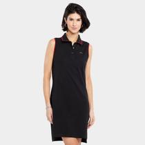 Vestido Curto Polo Ellus Sleeveless Friso Feminino