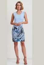 Vestido Curto Regata Azul Claro