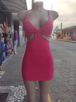 Vestido curto Ribamar com elastano Vestido curto Ribamar com elastano