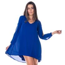 Vestido Curto Soltinho Fashion Estiloso Casual Confortavel