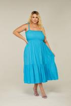 Vestido Curto Solto Verão moda plus size