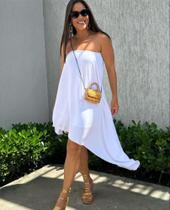Vestido curto tamanho único branco Vestido curto tamanho único branco