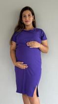 Vestido Daiane Gestante Curto Amamentação Plus Size Vestido Daiane Gestante Curto Amamentação Plus Size