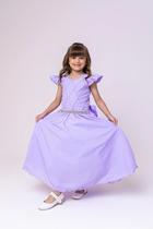 Vestido Dama de Honra Lavanda Longo Luxo Formatura Apresentação Festas Ariane Vestido Dama de Honra Lavanda Longo Luxo Formatura Apresentação Festas Ariane