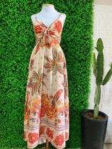 Vestido de alcinha longo Vestido de alcinha longo