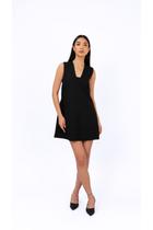 Vestido de Alfaiataria Sangiovese Preto - Be Carmell