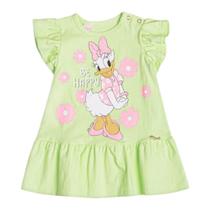 Vestido de Babados com Estampa da Daisy Duck - Momi