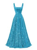 Vestido de baile Miao Duo Plus Size Spaghetti Strap Sequin 2025 Vestido de baile Miao Duo Plus Size Spaghetti Strap Sequin 2025