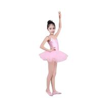 Vestido De Balé Para Meninas, Saia Tutu Elegante, Fantasia De Dança Com Suspensório, Traje De Palco