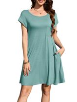 Vestido de banho LARACE Plus Size, verde acinzentado, 5X, feminino Vestido de banho LARACE Plus Size, verde acinzentado, 5X, feminino