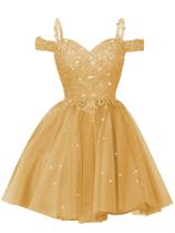 Vestido de boas-vindas dxazd Gold Tulle 2026 para adolescentes, cueca fofa Vestido de boas-vindas dxazd Gold Tulle 2026 para adolescentes, cueca fofa