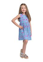 Vestido de Bolinhas Infantil Bee Loop