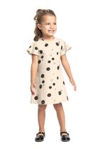 Vestido de Bolinhas Infantil Cotton Bee Loop