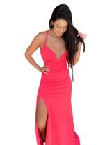 Vestido de Casamento de cor Salmão