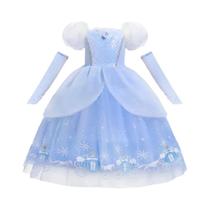 Vestido De Cosplay Da Princesa Cinderela Para Meninas, Vestido De Festa Com Lantejoulas, TUTU, Vestido De Cosplay Da Princesa Cinderela Para Meninas, Vestido De Festa Com Lantejoulas, TUTU,