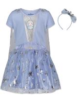 Vestido de cosplay e bandana Frozen Queen Elsa Toddler 2T Girl