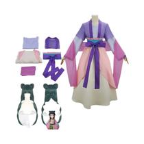 Vestido De Cosplay Feminino Roxo E Rosa - the Apothecary Diaries Temporada 2 Maomao - Vestido De Vestido De Cosplay Feminino Roxo E Rosa - the Apothecary Diaries Temporada 2 Maomao - Vestido De